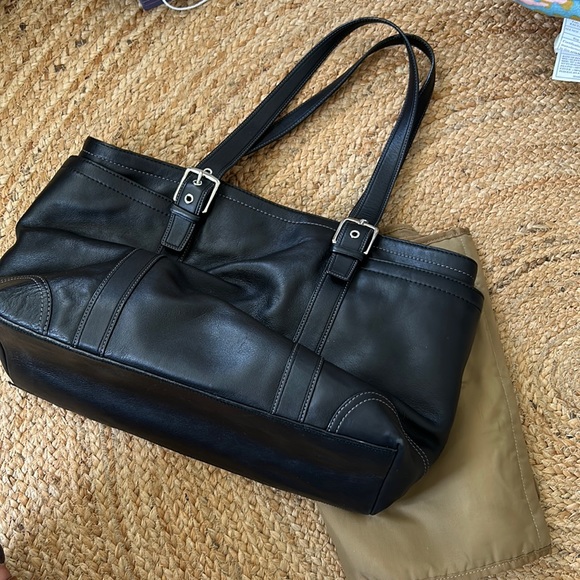COACH LEGACY LARGE LEATHER EXECUTIVE TOTE/HAMPTON DIAPER BAG - Picture 1 of 5